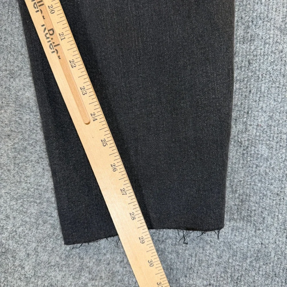 True Religion Geno Relaxed Slim Black Pink Big T Flap Jeans Men 33 Raw Hem #3937
